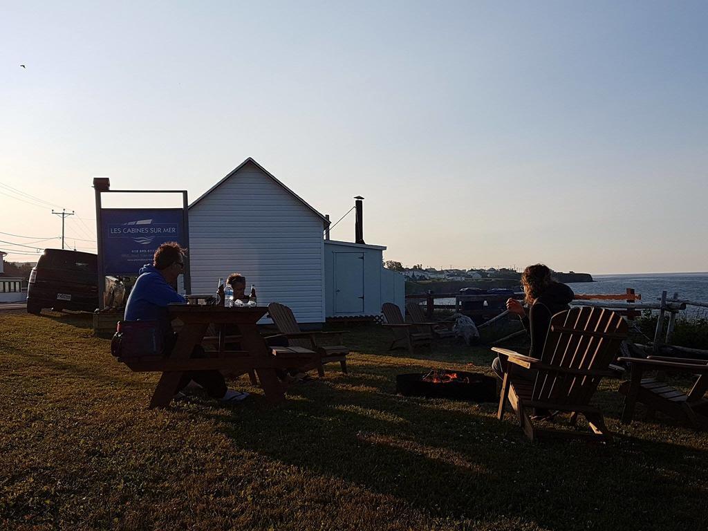 Les Cabines Sur Mer Cap-des-Rosiers 外观 照片